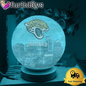 Jacksonville Jaguars Team Logo Skyline Color…