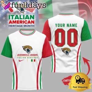 Jacksonville Jaguars NFL Italian American Heritage…