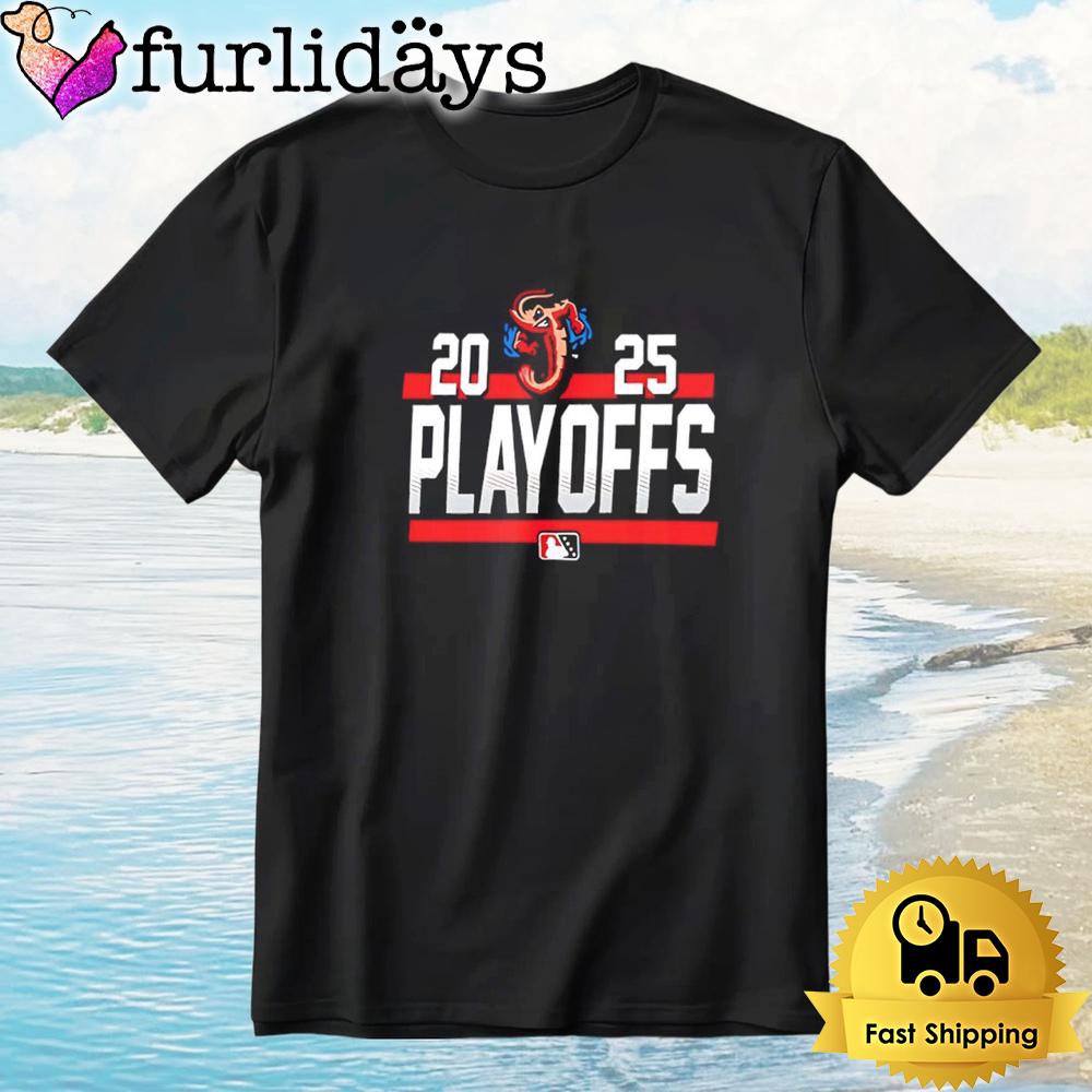 Jacksonville Jumbo Shrimp Playoffs 2025 International League Championship Series T-Shirt Jacksonville Jumbo Shrimp Playoffs 2025 International League Championship Series T-Shirt