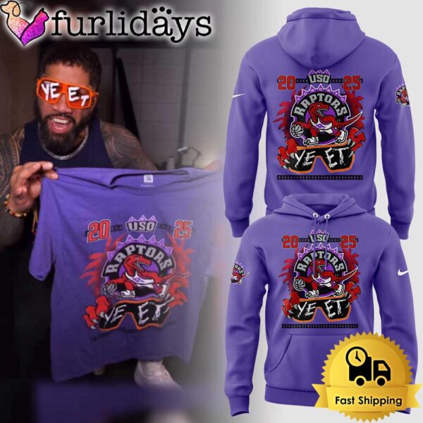 Jey Uso x Toronto Raptors 2025 Hoodie