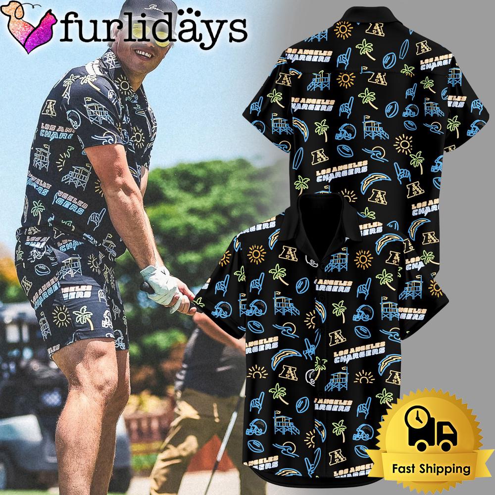 Limited Edition Los Angeles Chargers Summer 2025 Hawaiian Shirt Limited Edition Los Angeles Chargers Summer 2025 Hawaiian Shirt