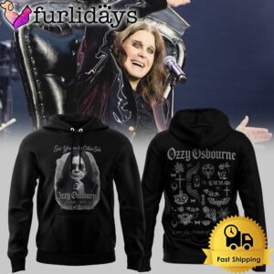 Limited Edition Ozzy Osbourne Prince of Darkness 2025 Hoodie