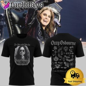 Limited Edition Ozzy Osbourne Prince of Darkness 2025 T-Shirt