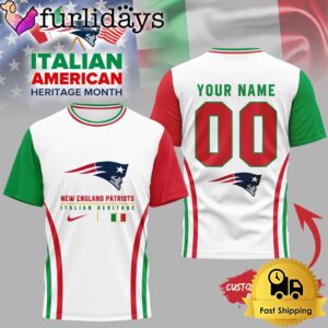 New England Patriots NFL Italian American…