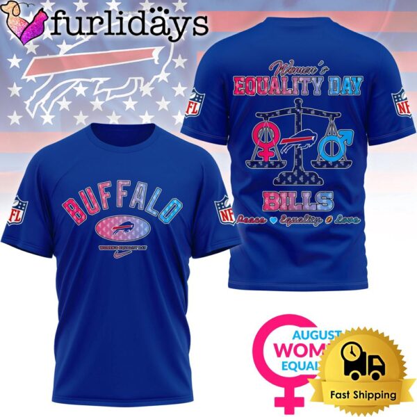 NFL Buffalo Bills Happy Women’s Equality Day 3D Shirt