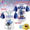 NFL Washington Commanders The Smurfs Movie Custom Name Baseball Jersey
