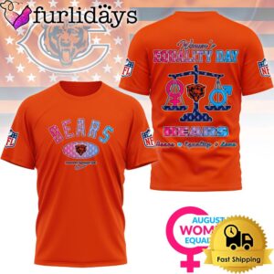 NFL Chicago Bears Happy Women’s Equality…