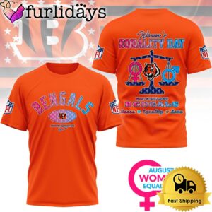 NFL Cincinnati Bengals Happy Women’s Equality…