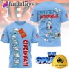 NFL Buffalo Bills The Smurfs 2025 3D T-Shirt