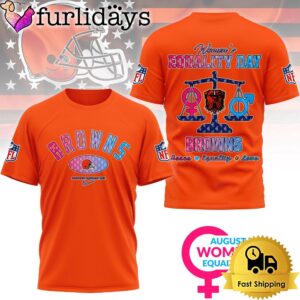 NFL Cleveland Browns Happy Women’s Equality…
