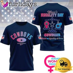 NFL Dallas Cowboys Happy Women’s Equality…