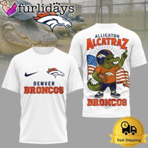 NFL Denver Broncos Dangerous Alligator Alcatraz…