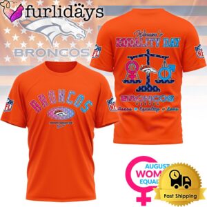 NFL Denver Broncos Happy Women’s Equality…