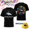 NFL Dallas Cowboys Never Give Up Fight Cancer In All Colors 3D T-Shirt