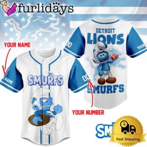 NFL Detroit Lions The Smurfs Movie…