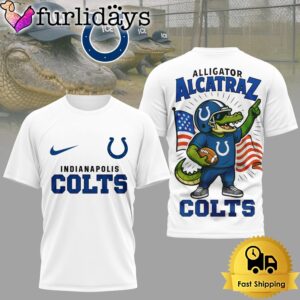 NFL Indianapolis Colts Dangerous Alligator Alcatraz…