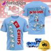 NFL Detroit Lions The Smurfs 2025 3D T-Shirt