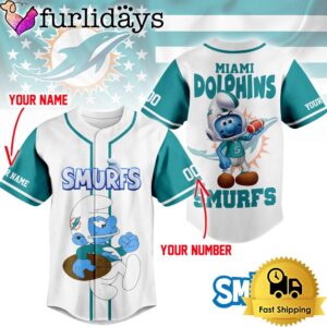 NFL Miami Dolphins The Smurfs Movie…