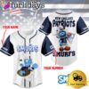 NFL Miami Dolphins The Smurfs Movie Custom Name Baseball Jersey