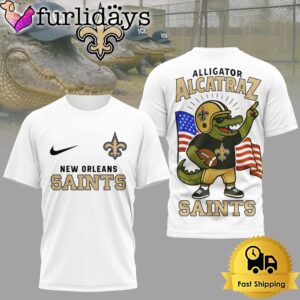 NFL New Orleans Saints Dangerous Alligator…