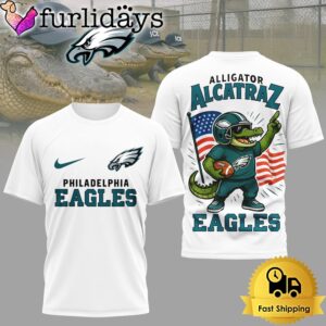 NFL Philadelphia Eagles Dangerous Alligator Alcatraz…