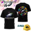 NFL San Francisco 49ers Never Give Up Fight Cancer In All Colors 3D T-Shirt