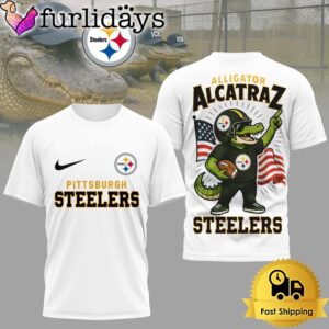 NFL Pittsburgh Steelers Dangerous Alligator Alcatraz…