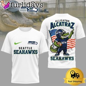 NFL Seattle Seahawks Dangerous Alligator Alcatraz…