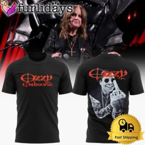 Ozzy Osbourne Fck You Black T-Shirt