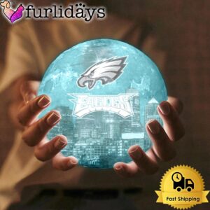 Philadelphia Eagles Team Logo Skyline Color…
