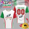 San Francisco 49ers NFL Italian American Heritage Month 3D Shirt