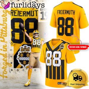 Pittsburgh Steelers Gold Alternate 1933 Throwback…