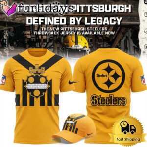 Pittsburgh Steelers Gold Alternate 1933 Throwback…