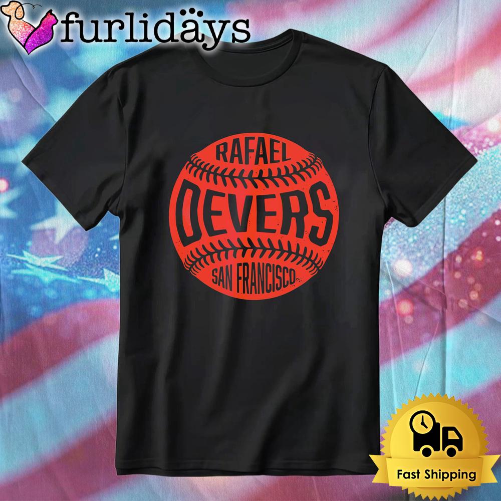 Rafael Devers San Francisco Vintage Baseball T-Shirt Rafael Devers San Francisco Vintage Baseball T-Shirt
