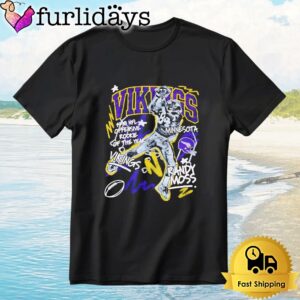 Randy Moss Minnesota Vikings Chalked Up…