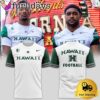 Special New Uniforms Hawaii Football White Hoodie