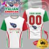 Washington Commanders NFL Italian American Heritage Month 3D Shirt