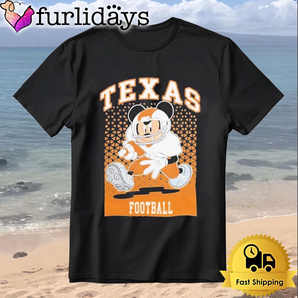 Texas Football Quarterback Mickey Mouse T-Shirt Texas Football Quarterback Mickey Mouse T-Shirt