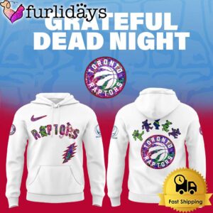 Toronto Raptors Grateful Dead Night Hoodie
