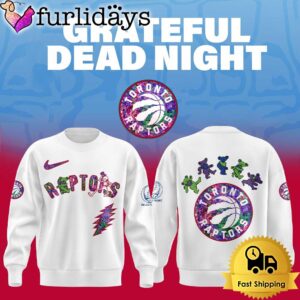 Toronto Raptors Grateful Dead Night Sweatshirt