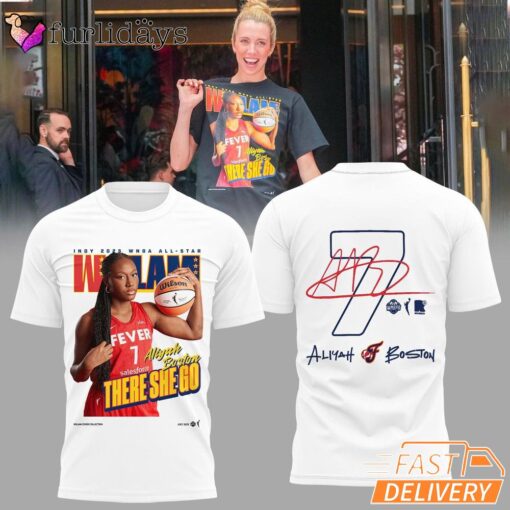 Aliyah Boston Indy 2025 WNBA All Star WSLAM 3D Shirt