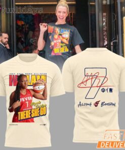 Aliyah Boston Indy 2025 WNBA All Star WSLAM Signature T-Shirt