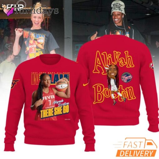 Aliyah Boston There She Go Indiana Fever 3D Shirt