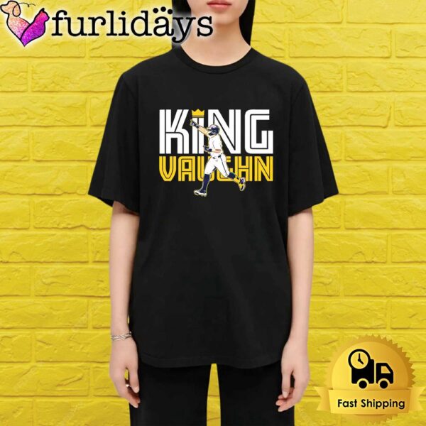 Andrew Vaughn King Baseball Player Crown Pose Shirt