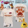 Alabama Crimson Tide NCAA Happy International Dog Day 3D Shirt