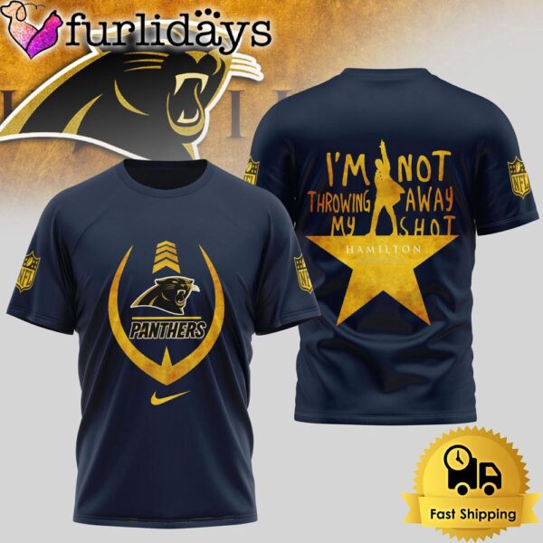 Carolina Panthers Hamilton An American Musical T-Shirt