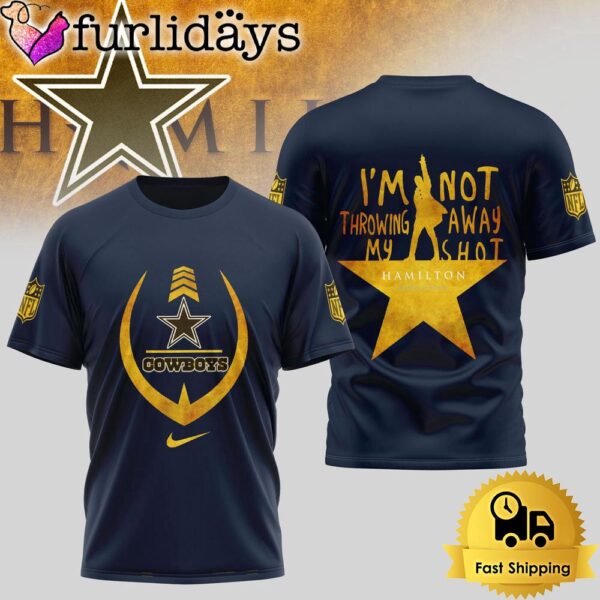 Dallas Cowboys Hamilton An American Musical T-Shirt