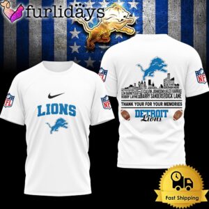 Detroit Lions City Player Name Thank…