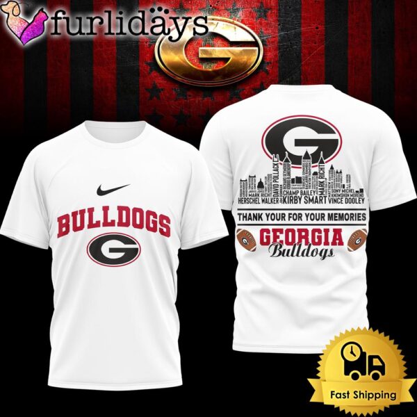 Georgia Bulldogs Legends Of The Game 3D Shirt