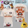 Illinois Fighting Illini NCAA Happy International Dog Day 3D Shirt